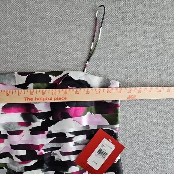 J.S. Collection Boutique Dress Size 12 Tiered Bodycon Purple Cocktail Party - Picture 2 of 16